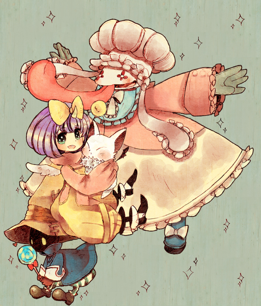bad_id, candy, eiko_carol, final_fantasy, final_fantasy_ix, gloves, green_eyes, hat
