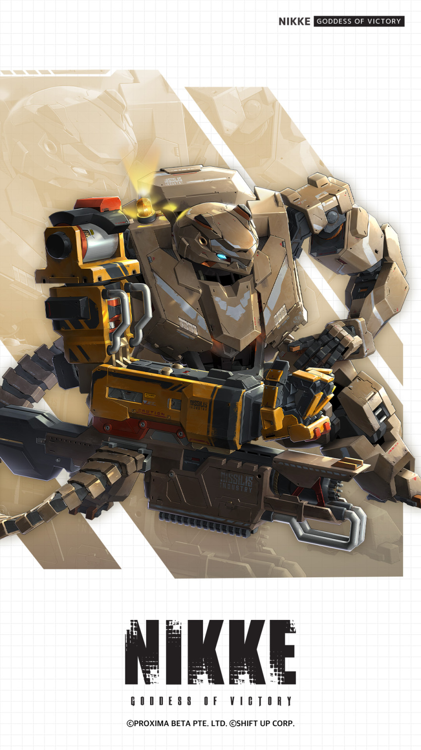 1girl, armor, commentary, english_commentary, full_body, goddess_of_victory:_nikke, gun, highres