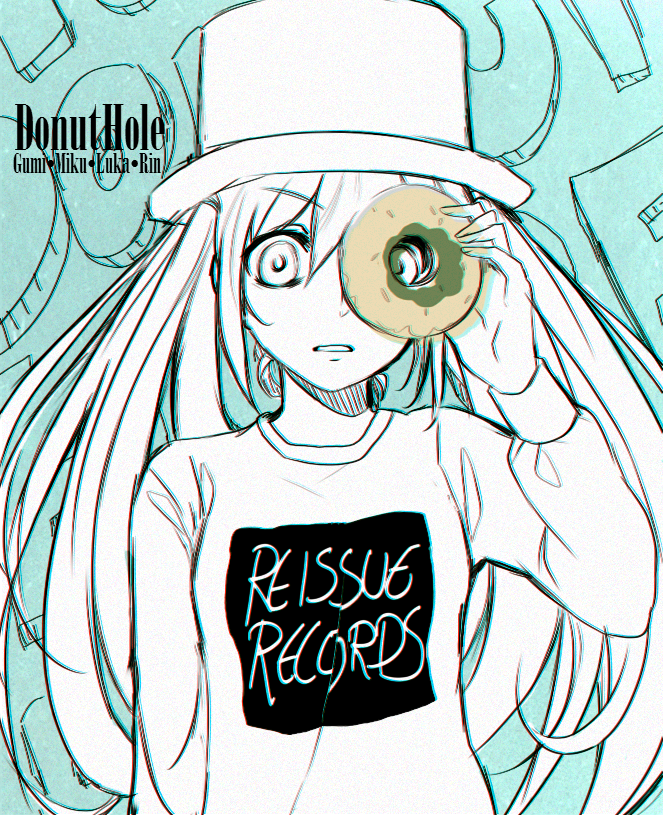 1girl, bad_id, bad_tumblr_id, bonyonyo, character_name, commentary, donut_hole_(vocaloid), doodles