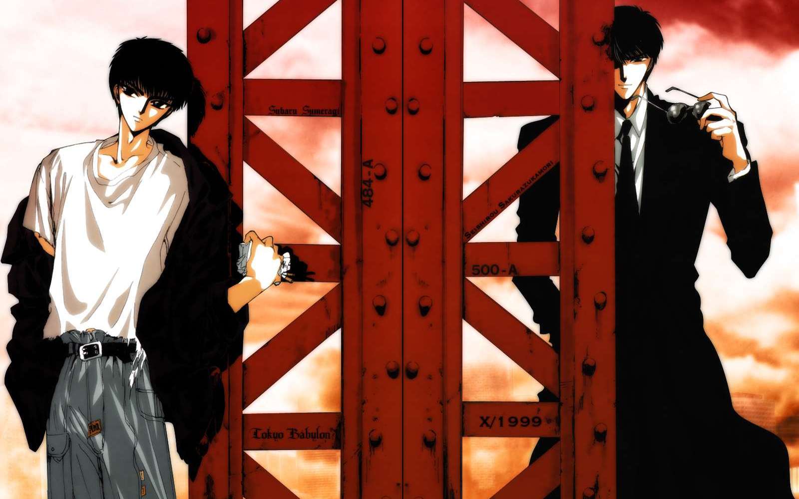 clamp, seishirou, subaru, sumeragi_subaru, tokyo_babylon, x