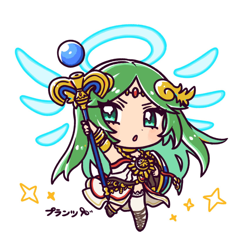 1girl, 72kuri, armlet, chain, chibi, diadem, forehead_jewel, gold_chain