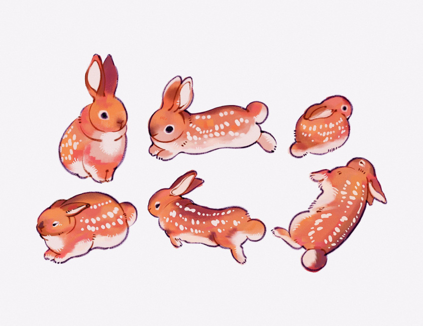 animal, animal_ears, animal_focus, black_eyes, brown_fur, brown_rabbit, ears_back, ears_perk