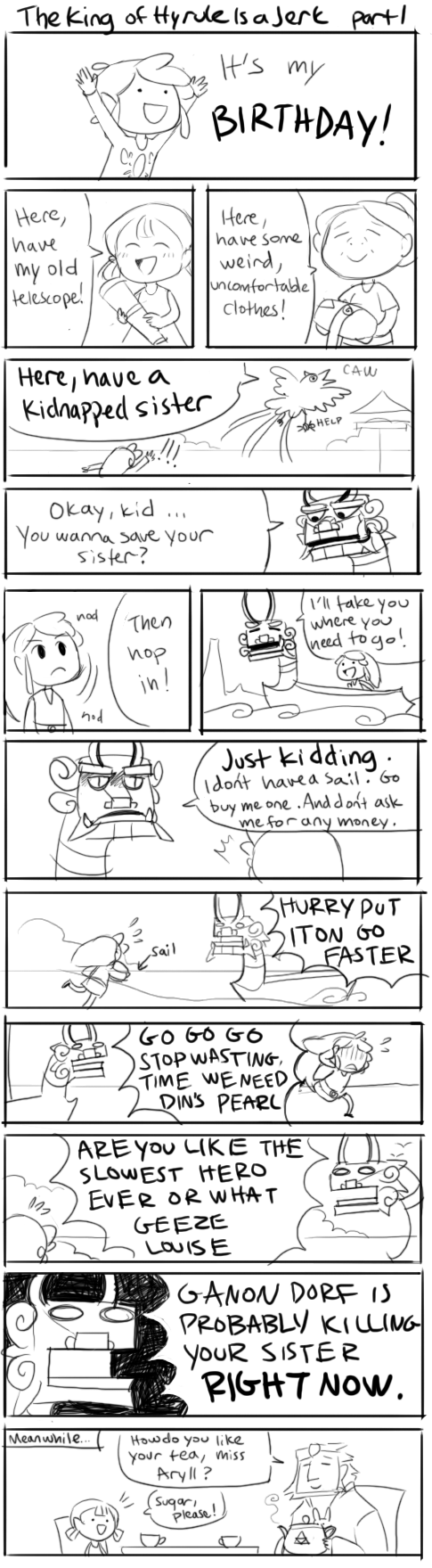 aryll, comic, english, ganondorf, highres, hiimdaisy, left-to-right_manga, link