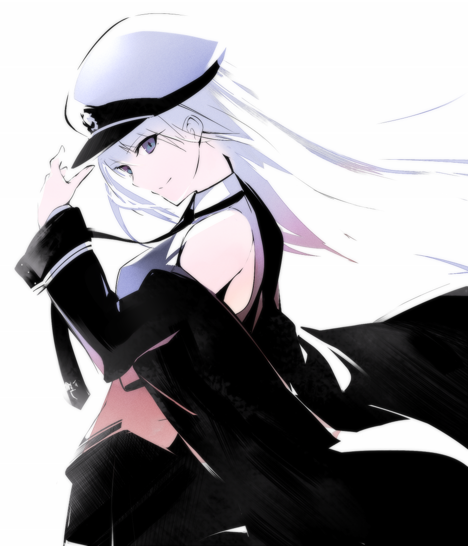 1girl, azur_lane, black_coat, black_skirt, breasts, closed_mouth, coat, commentary