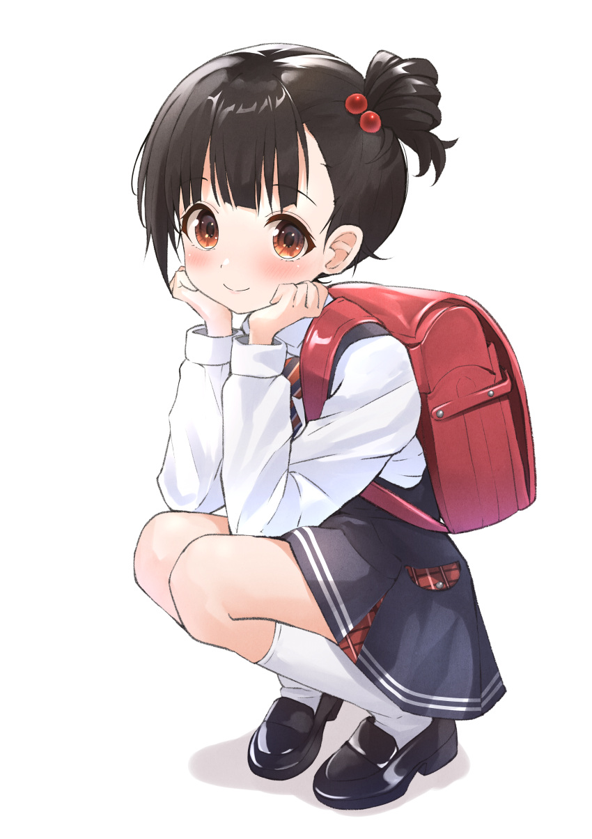 1girl, absurdres, b1ack_illust, black_hair, blush, highres, idolmaster, idolmaster_million_live!