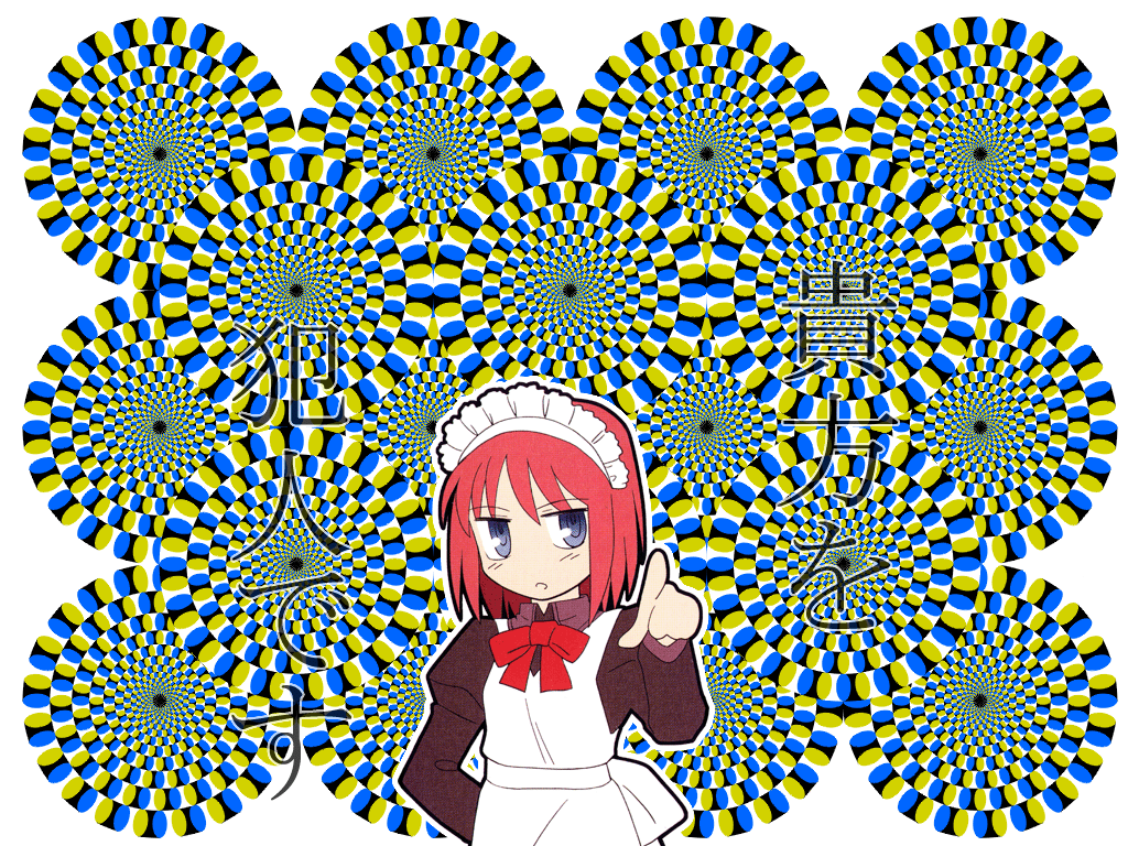 anata_wo_hannin_desu, brainwasher_detective, hisui, illusion, maid, optical_illusion, shingetsutan_tsukihime, translated, tsukihime