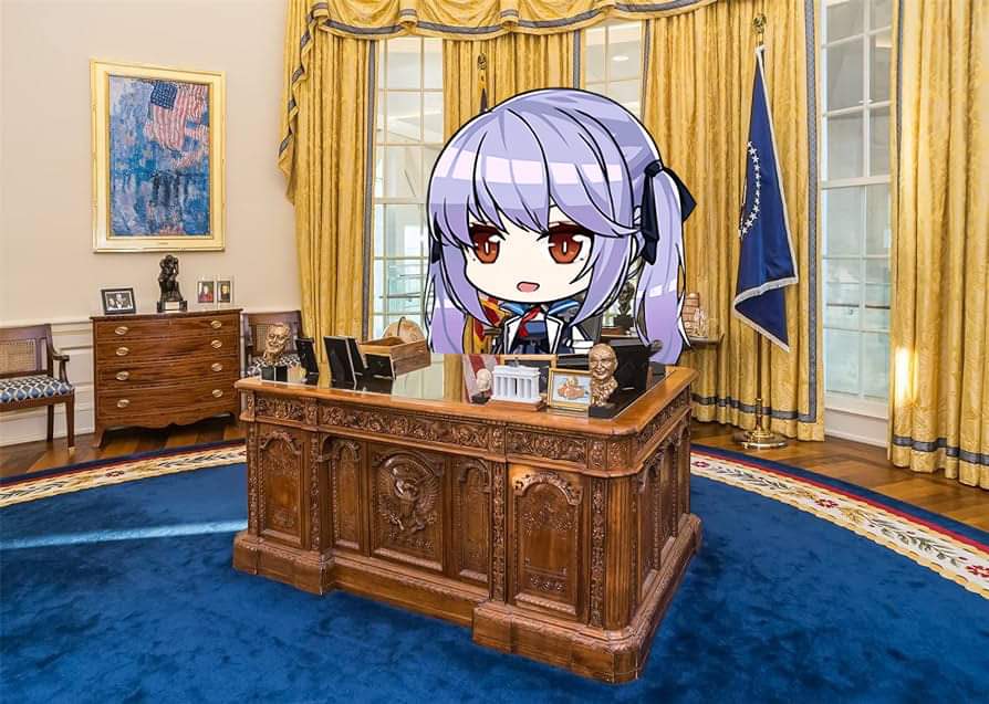 1girl, azur_lane, essex_(azur_lane), essex_face, meme, real_life, real_world_location, twintails