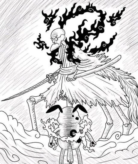 1boy, bald, centaur, courage_(character), courage_the_cowardly_dog, dog, ethan-baron_v._nusjuro, ethanbaron_v._nusjuro