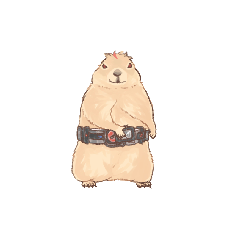 animal_focus, belt, belt_buckle, body_fur, buckle, card, cosplay, den-o_belt