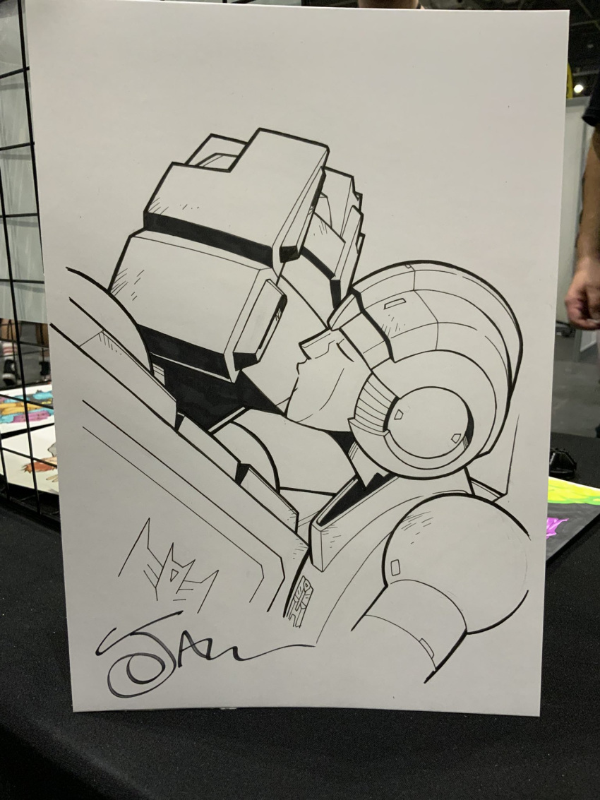 1boy, 1girl, arcee, autobot, closed_eyes, decepticon, helmet, highres