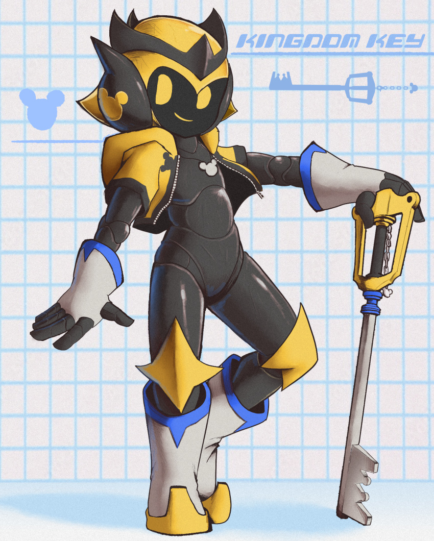 boots, commentary, english_commentary, fingerless_gloves, gloves, highres, hood, hooded_jacket