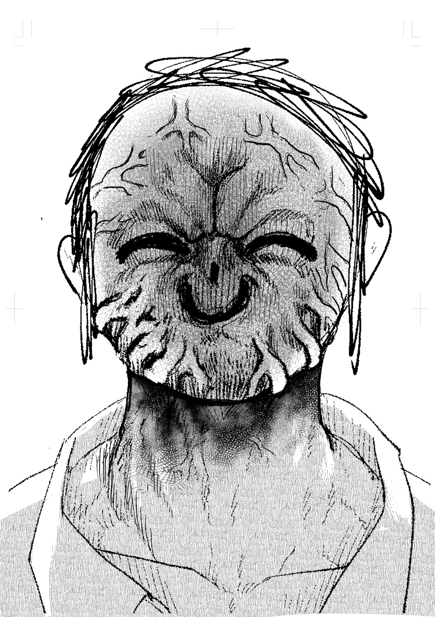 1boy, absurdres, angry, blue_archive, closed_eyes, closed_mouth, collared_shirt, commentary_request