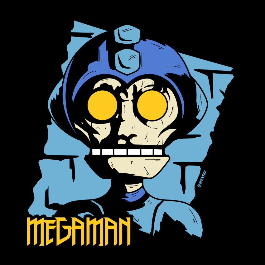 1boy, absurdres, android, colored_sclera, commentary, efextex, english_commentary, english_text