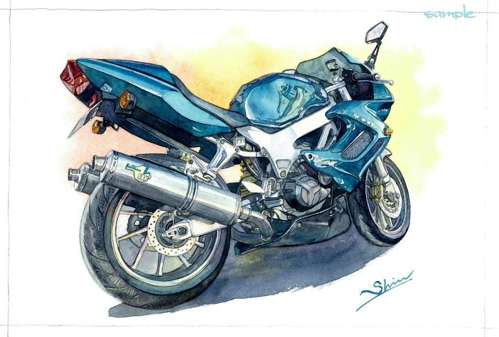 artist_name, engine, honda, honda_vtr1000, motor_vehicle, motorcycle, no_humans, original