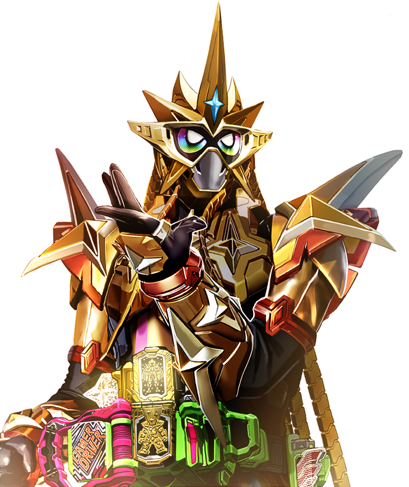 1boy, armor, belt, black_bodysuit, bodysuit, full_armor, gamer_driver, gold_armor