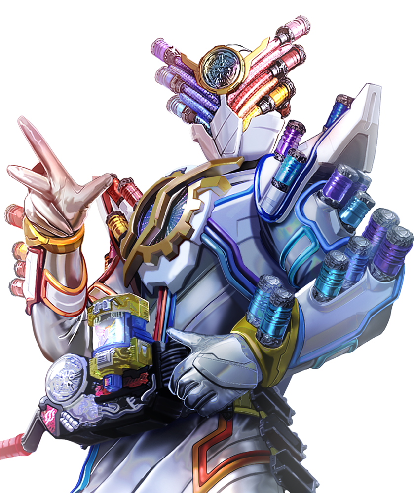 1boy, armor, belt, bodysuit, build_driver, fullbottle, genius_form, genius_fullbottle