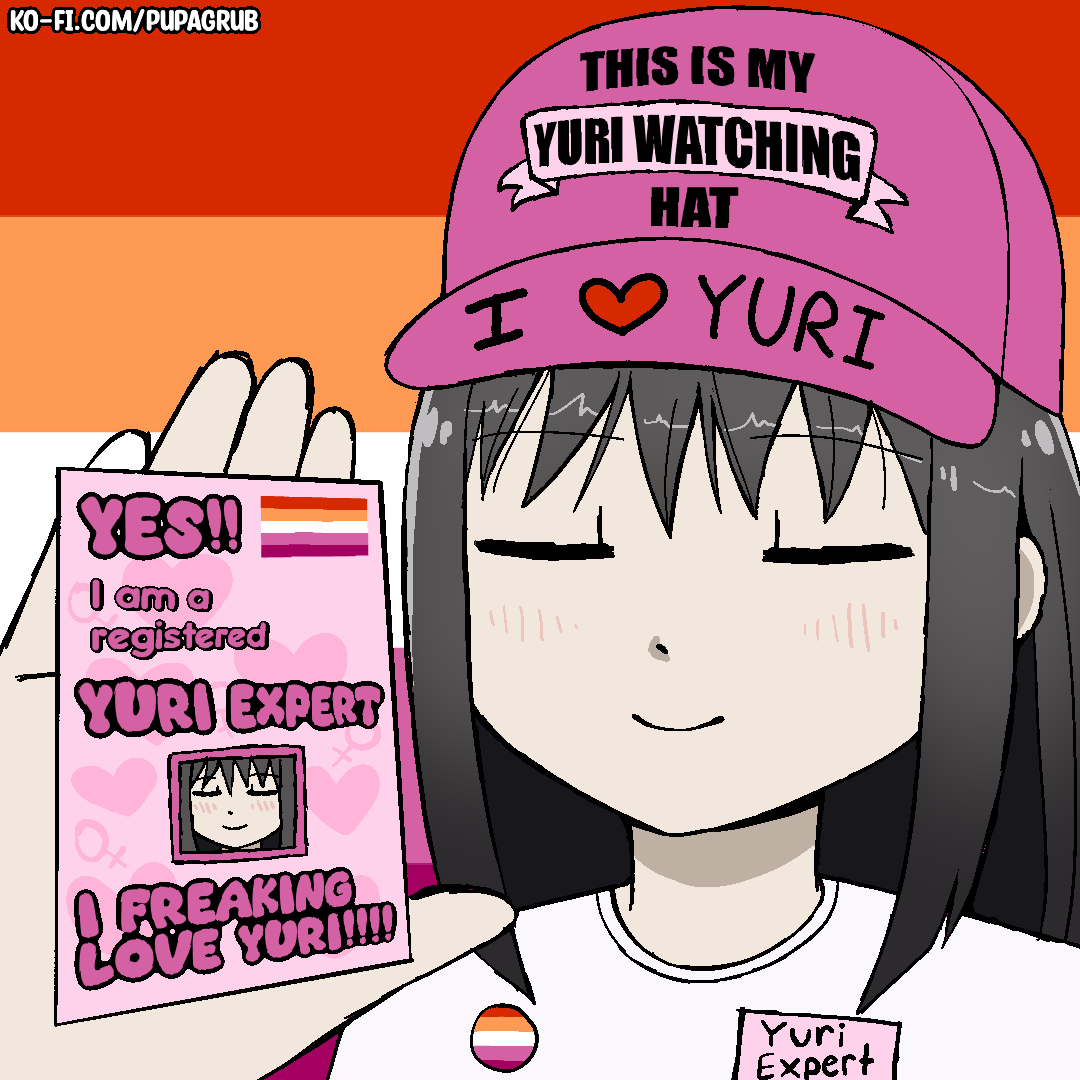 1girl, akemi_homura, badge, baseball_cap, black_hair, button_badge, closed_eyes, closed_mouth