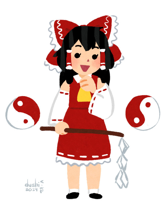 1girl, :d, artist_name, ascot, black_hair, bow, commentary, dated