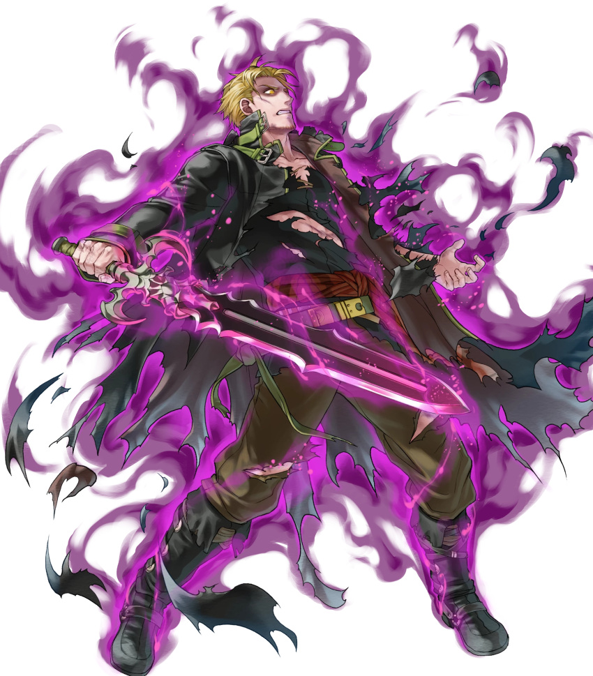 1boy, fire_emblem, fire_emblem:_the_blazing_blade, fire_emblem_heroes, highres, lloyd_(fire_emblem), non-web_source, solo