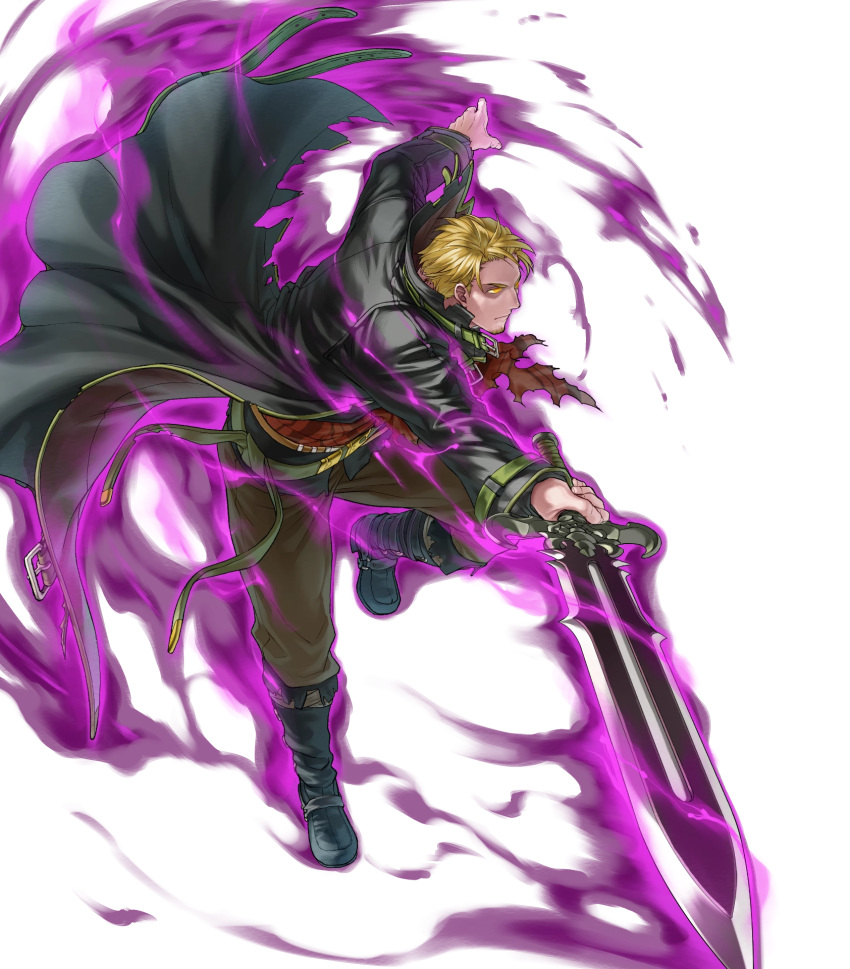 1boy, fire_emblem, fire_emblem:_the_blazing_blade, fire_emblem_heroes, highres, lloyd_(fire_emblem), non-web_source, solo