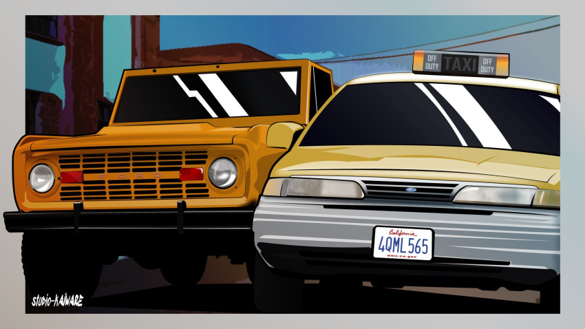 artist_name, blue_sky, california, car, commentary, day, english_commentary, ford