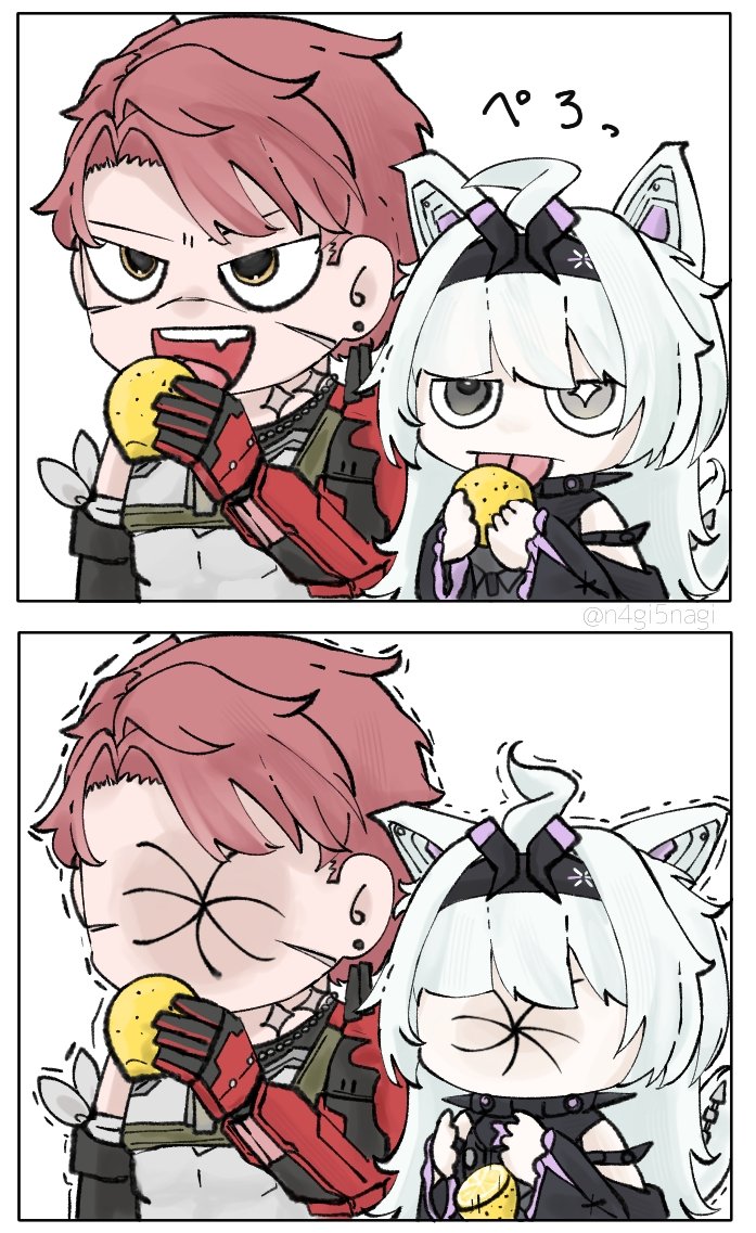 1boy, 1girl, ahoge, anatomical_nonsense, animal_ears, black_bodysuit, black_hairband, bodysuit