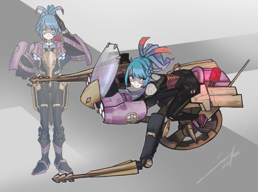 1girl, alternate_costume, black_bodysuit, blue_hair, bodysuit, commission, exoskeleton, fire_emblem