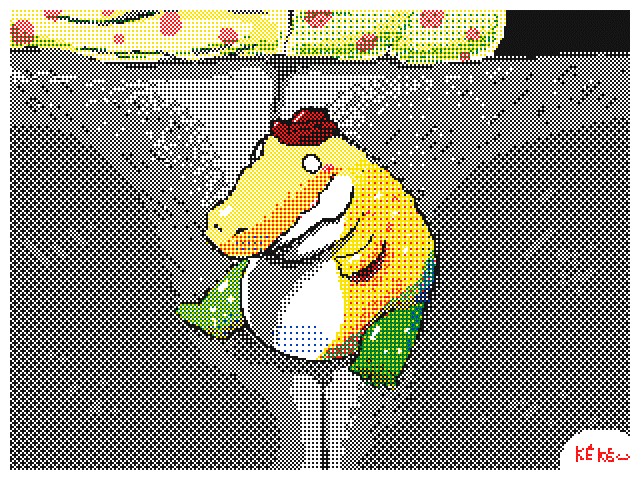 animal_focus, animated, animated_gif, bouncing, commentary, cowboy_shot, crocodile, crocodilian