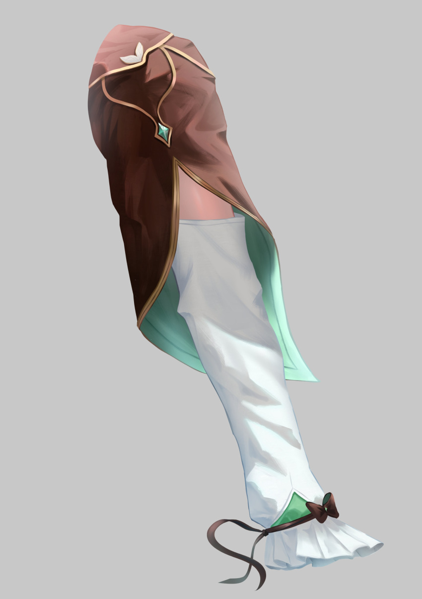 1girl, absurdres, arm_focus, brown_capelet, capelet, commentary, commission, english_commentary