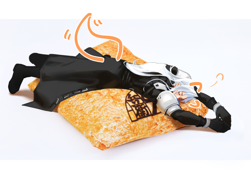 1boy, 96min69, animal_ears, armor, black_coat, black_footwear, black_gloves, blush