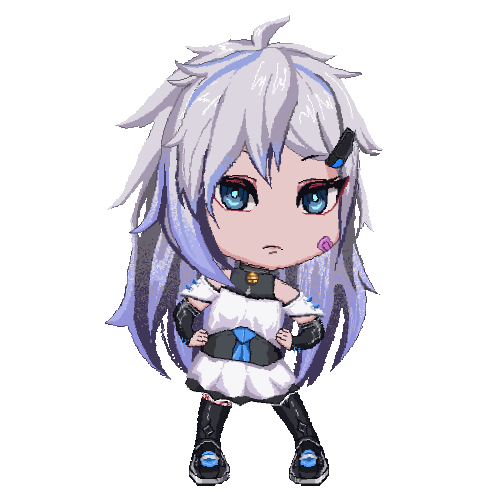 alice_(sheshhhan), animated, animated_gif, ass_shake, bandage_on_face, bandages, bare_shoulders, bell