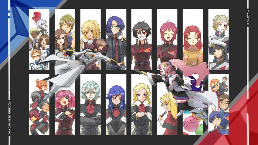 agnes_giebenrath, ahoge, albert_heinlein, alexei_konoe, apatite_teaka, arnold_neumann, arthur_trine, athrun_zala