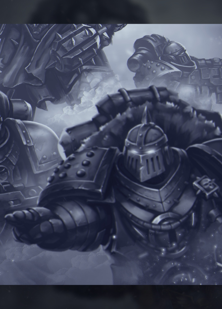 4boys, adeptus_astartes, armor, black_legion, bolter, breastplate, commentary, couter