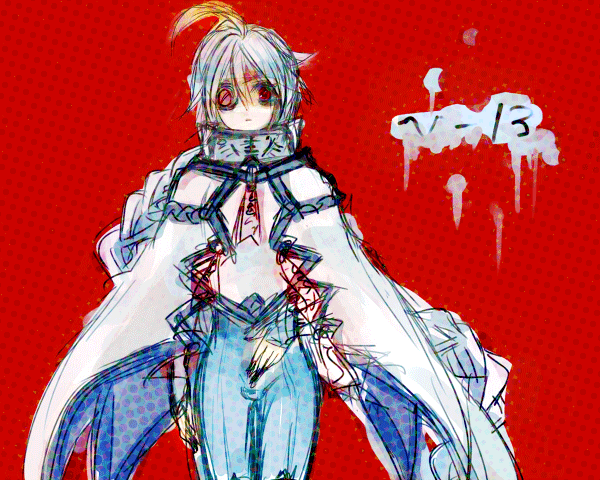 blazblue, braid, eyepatch, iroha_mgn, long_hair, nu-13, silver_hair