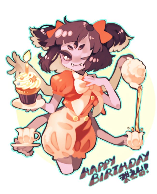 1girl, arthropod_girl, black_eyes, black_hair, blunt_bangs, bow, bowtie, candle