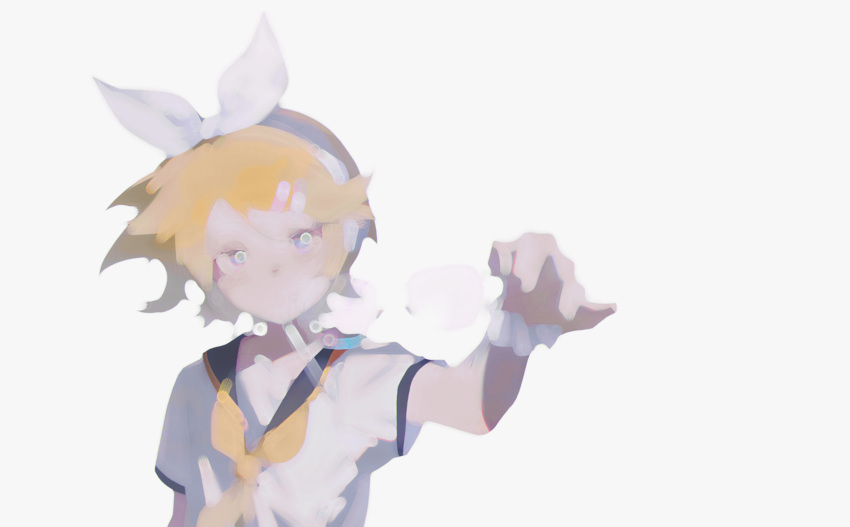 1girl, :3, absurdres, animated, animated_gif, black_sailor_collar, blonde_hair, blue_eyes