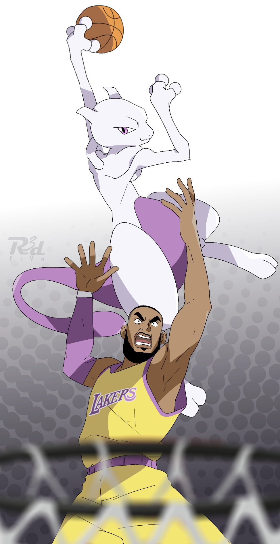 1boy, arms_up, ball, basketball, basketball_(object), basketball_hoop, basketball_jersey, basketball_uniform