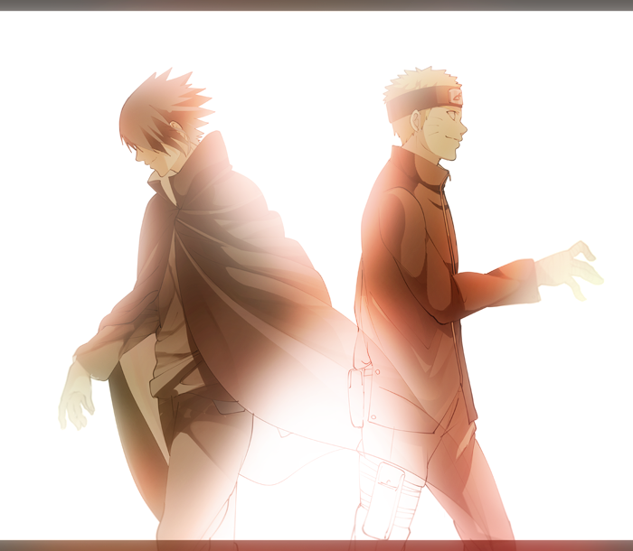 2boys, arm_up, bad_id, bad_pixiv_id, black_cloak, black_hair, black_jacket, bloom