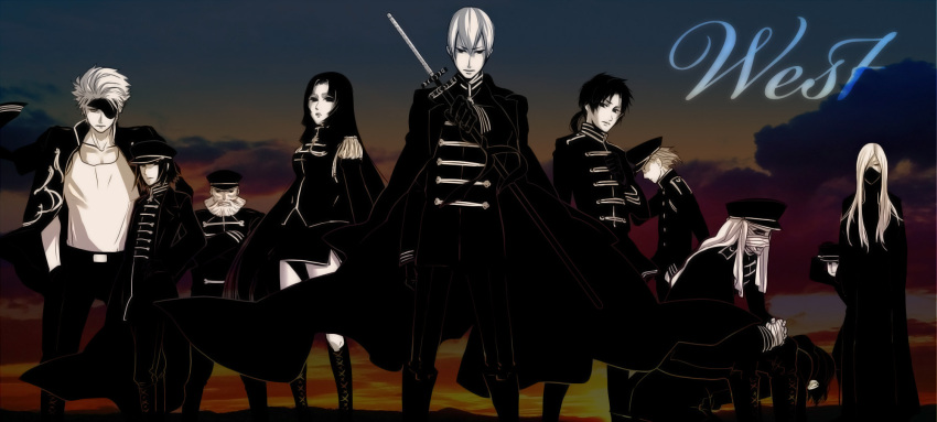 chousokabe_motochika, highres, ishida_mitsunari, kobayakawa_hideaki, mouri_motonari, oichi, otani_yoshitsugu, sanada_yukimura