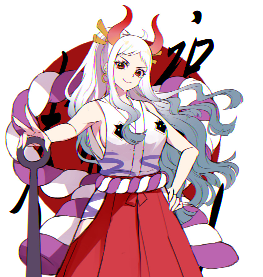 1girl, absurdres, ahoge, aqua_hair, chromatic_aberration, circle, club_(weapon), commentary_request
