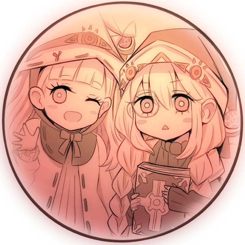 2girls, akisame_rizu, asteria_of_the_white_woods, book, braid, commentary_request, diabellstar_the_black_witch, diabellze_the_original_sinkeeper