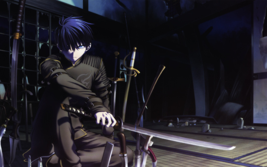 katana, knife, shingetsutan_tsukihime, sword, tohno_shiki, type-moon, weapon