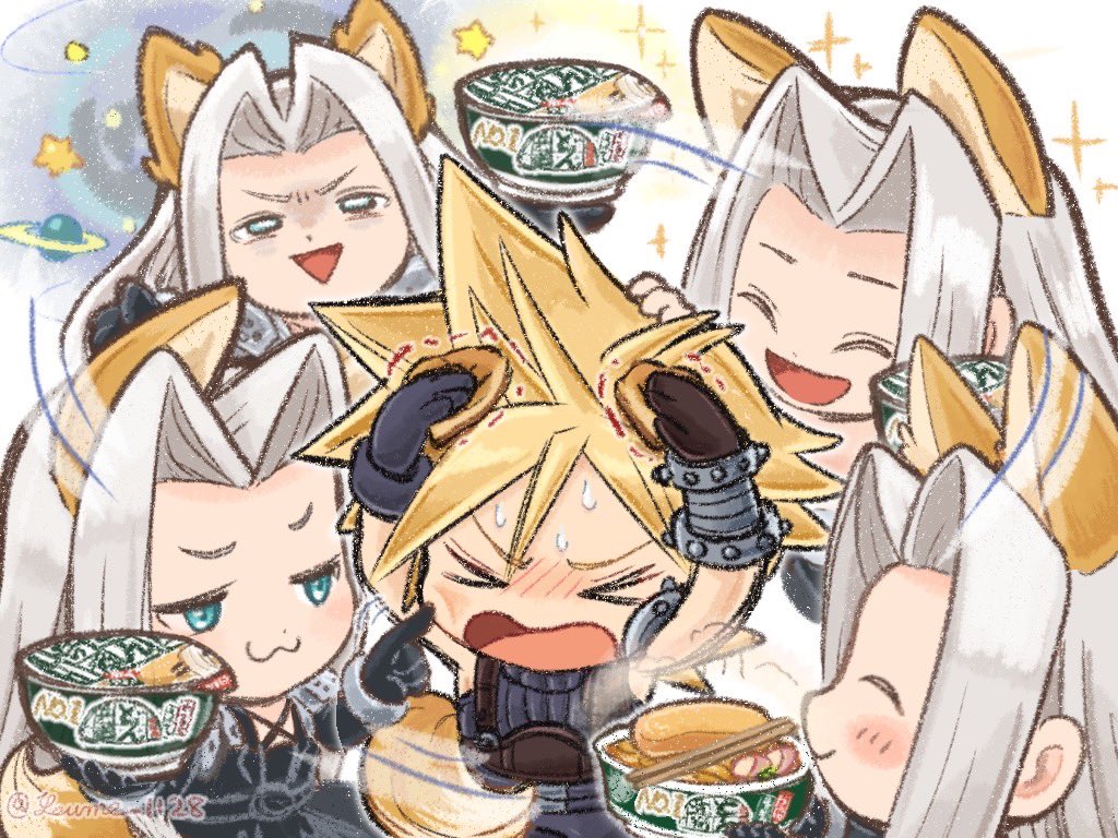 >_<, :3, aburaage, animal_ears, armor, black_coat, black_gloves, blonde_hair