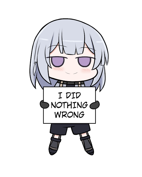 1girl, girls_frontline, placard, randgriz96, rpk-16_(girls_frontline), short_hair, smile