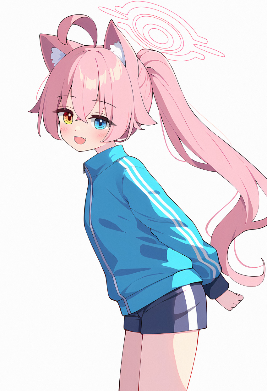 1girl, absurdres, ahoge, ai-generated, alternate_costume, alternate_hairstyle, animal_ear_fluff, animal_ears