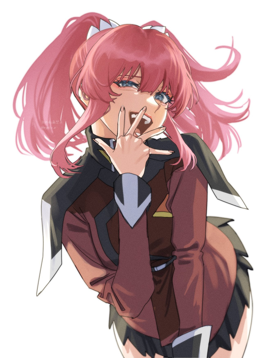 1girl, agnes_giebenrath, blue_eyes, commentary_request, eyelashes, gundam, gundam_seed, gundam_seed_freedom
