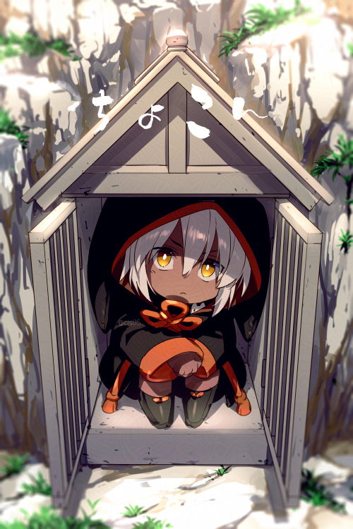 1girl, black_jacket, echo_(circa), fate/grand_order, fate_(series), grey_hair, hood, hood_up