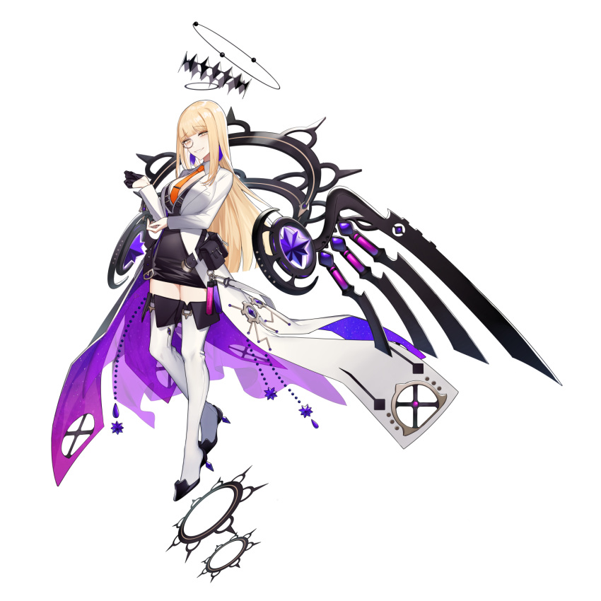 +intro+, 1girl, agnes_(final_gear), beads, belt, belt_pouch, black_belt, black_footwear
