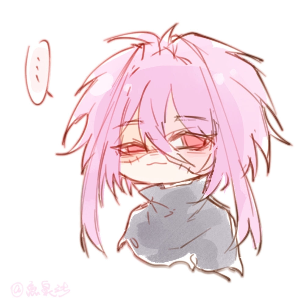 ..., 1boy, :3, black_shirt, chibi, chibi_only, chinsa, commentary