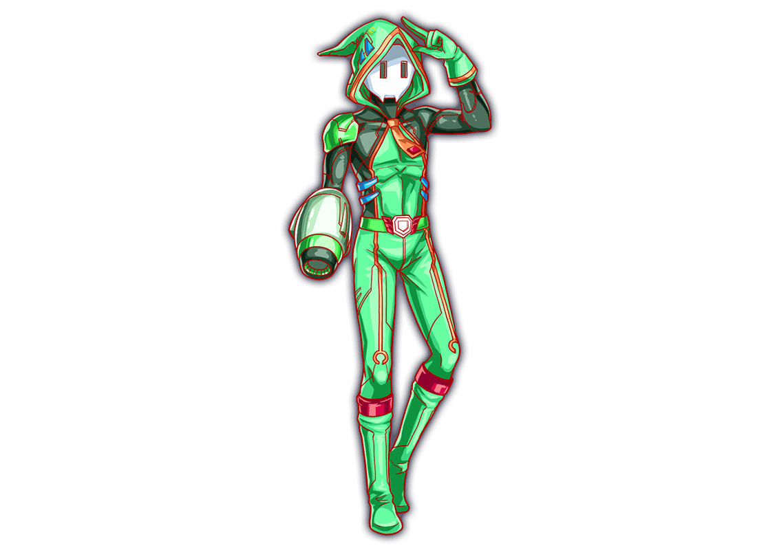 agent_joe, alternate_body_size, arm_at_side, arm_cannon, armor, artist_request, belt, boots